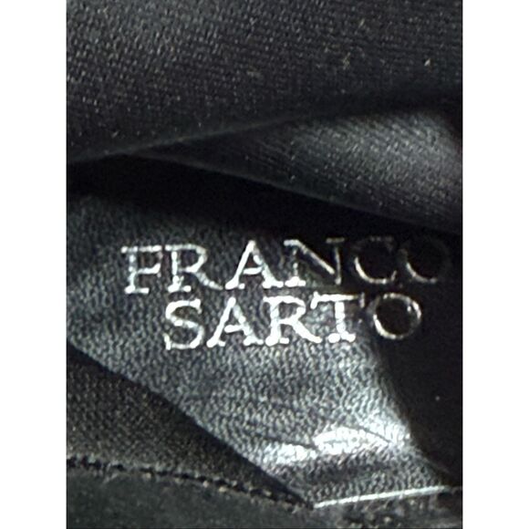 Franco Sarto Women’s black/black leather suede tall riding boot L Torch size 7.5 - Picture 10 of 10